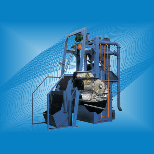 Tumblast Machine With Rubber Mill - SNB